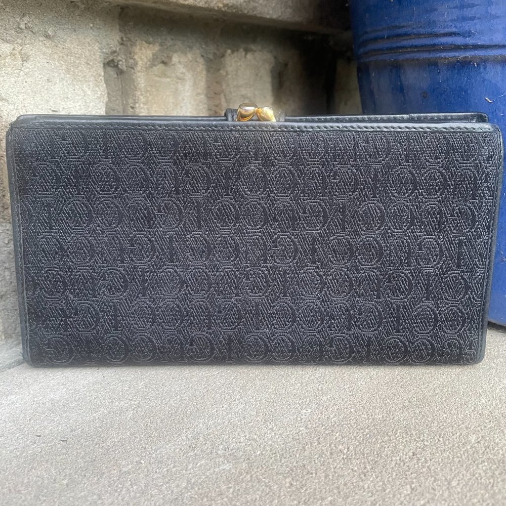 Gucci Vintage Rare Long Wallet w/ Kiss Lock - EUC! - Picture 3 of 16